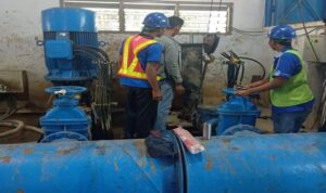 Pompa Intake IPA Sambung Makmur Diperbaiki, Distribusi Air Terganggu