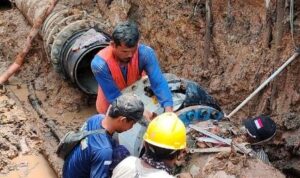 Kebocoran Saat Ujicoba, Pendistribusian Pipa IPA Syarkawi Disetop