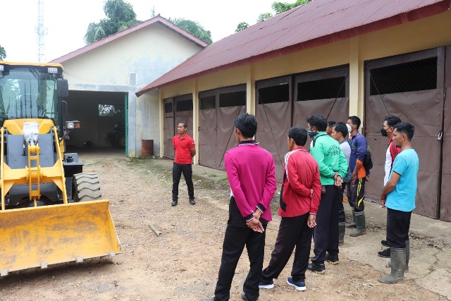 Peserta pelatihan Alsintan. (Foto: Tim Ekspos SMK PP Negeri Banjarbaru)