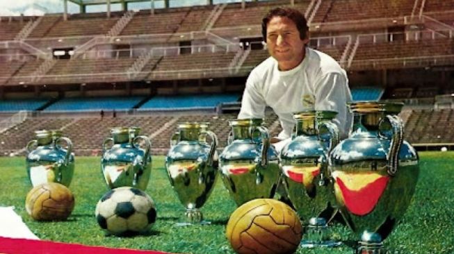 Legenda Timnas Spanyol dan Real Madrid Fransisco Gento tutup usia. (Foto: Dok. Katajari)