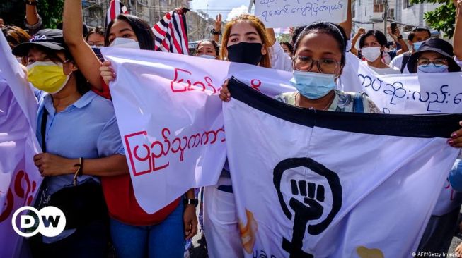 Perempuan Myanmar. (Foto: Dok. Katajari.com)