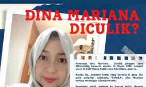 Penyanyi Dina Mariana Dikabarkan Hilang, Ditengarai Korban Penculikan