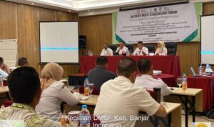 District Multi Stakeholder Forum (DMSF) di Hotel Tree Park, Kabupaten Banjar, Kalimantan Selatan, Rabu (2/11/2022). (Foto: Tim Humas SMK PP Negeri Banjarbaru)