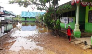 SDN Bincau Muara Martapura Paling Terdampak Banjir