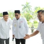 Jusuf Kalla dan Paman Birin Hadiri Pelantikan PMI Kalimantan Selatan