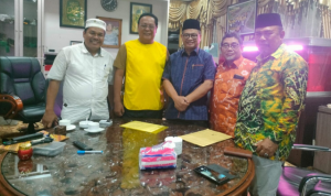 KKB usai audiensi bersama Gubernur Paman Birin di kediaman pribadi Gubernur, Selasa (10/1/2023) malam. (Foto: Setdaprov Kalsel)