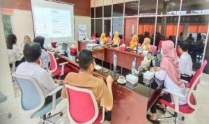 Coffe Talk Konsultasi Peningkatan Kualitas SPIP Terintegrasi Tahun 2023 digelar BPKP Perwakilan Kalsel, Selasa (7/2/2023) di Ruang Rapat Barito di Banjarbaru. (Foto: Bappedalitbang Kabupaten Banjar)