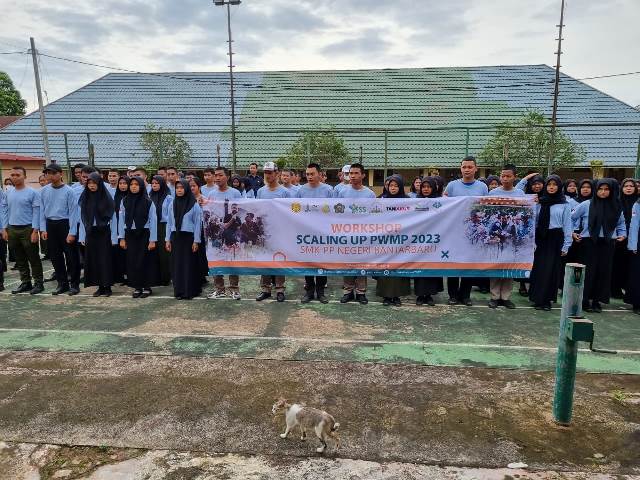 SMKPP Kementan Bekali Calon Wirausaha Muda Pertanian. (Foto: Tim Humas SMK PP Negeri Banjarbaru)