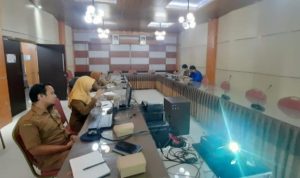 Rapat koordinasi persiapan penyusunan JAKSTRADA SPAM dilaksanakan Senin (13/02/2023) bertempat di Aula Bauntung Bappedalitbang Kabupaten Banjar di Martapura. (Foto: Bappedalitbang Kabupaten Banjar)