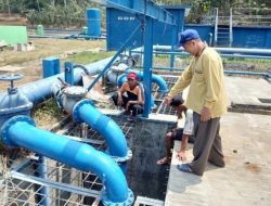 Gangguan, Pompa Intake di Kecamatan Sambung Makmur Diperbaiki