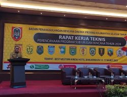 Kalimantan Selatan Koordinasi Penguatan Penanganan Penanggulangan Bencana