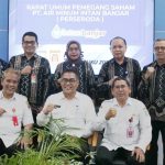 Tiga Pemegang Saham PT Air Minum Intan Banjar Laksanakan RUPS