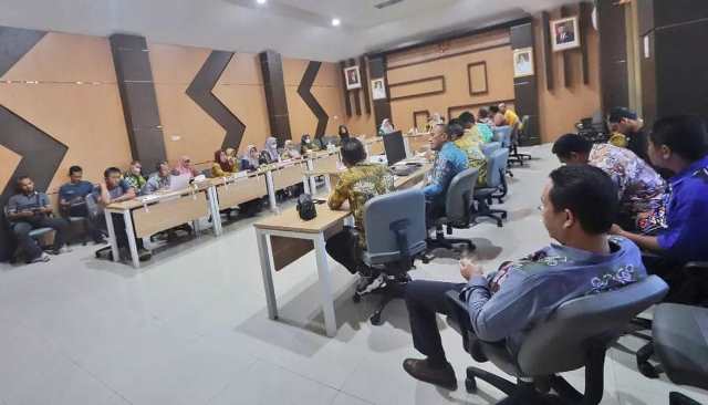 Rapat Koordinasi (Rakor) Revolusi Hijau untuk Seluruh Kabupaten, Kota, dan Desa se Kalsel dilaksanakan Dishut Kalsel, Kamis (13/4/2023). (Foto: Dishut Kalsel/Kkatajari.com)