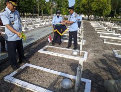 Hari Bhakti Pemasyarakatan ke 59, Kanwil Kemenkumham Kalsel Gelar Tabur Bunga