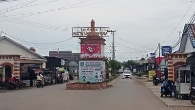 Perumahan Mustika Griya Permai atau Perum Seribu Desa Cndai Alus Martapura. (Foto: Sikumbang)