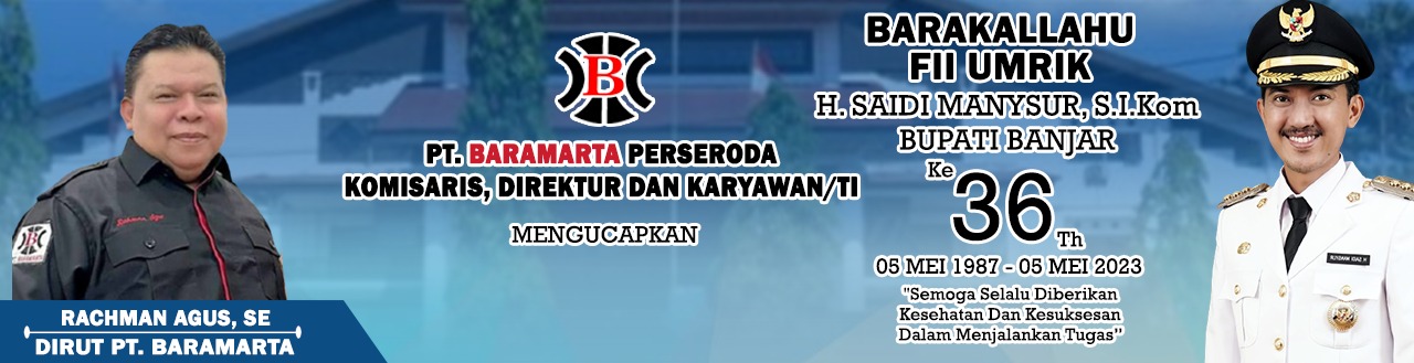 Rachman Agus PT Baramarta Ulang Tahun Bupati Banjar Saidi Mansyur Katajaricom