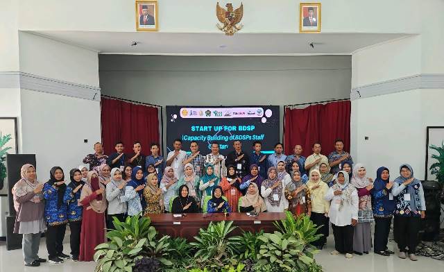 PPIU Program YESS, kembali menggelar Kegiatan Capacity Building of BDSPs Staff on Start-Up di 2023. (Foto: Tim Ekspos SMK PP Negeri Banjarbaru/Katajari.com)