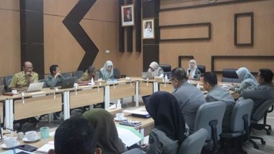 Dinas Kehutanan (Dishut) Provinsi Kalimantan Selatan (Kalsel) menyelenggarakan rapat koordinasi dalam peningkatan Pengamanan Hutan (Pamhut) dan pencegahan serta penanggulangan Kebakaran Hutan dan Lahan (Karhutla) Kalsel, Senin (5/6/2023) pagi. (Foto: Dishut Kalsel/Katajari.com)
