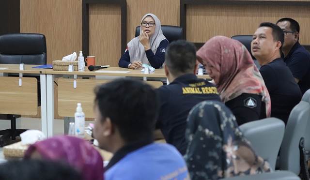 Dinas Kehutanan (Dishut) Provinsi Kalimantan Selatan (Kalsel) melakukan rapat internal membahas capaian serta upaya percepatan kinerja Dishut Kalsel yang harus diselesaikan di tahun 2023. Jumat (23/6/2023) siang. (Foto: Dishut Kalsel/Katajari.com)