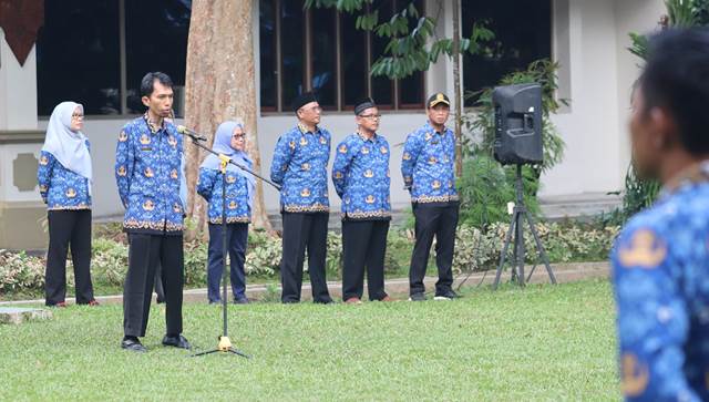 Kasi Perencanaan & Tata Hutan (PTH) Dinas Kehutanan (Dishut) Provinsi Kalimantan Selatan ( Kalsel) Ahmad Jazuli membeberkan tugas pokok dan fungsi (tupoksi) jajarannya, Senin (19/6/223). (Foto: Dishut Kalsel/Katajari.com)