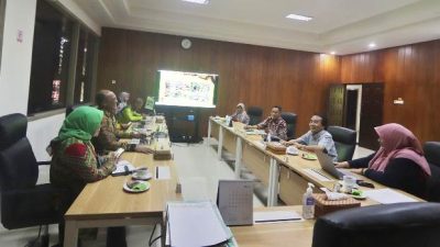 Dinas Kehutanan (Dishut) Provinsi Kalimantan Selatan (Kalsel) dikunjungi anggota DPRD Provinsi Bengkulu, Kamis (22/6/2023) siang. (Foto: Dishut Kalsel/Katajari.com)