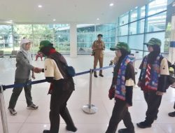 Dishut Kalsel Sambut Kontingen DKI Jakarta di Bandara