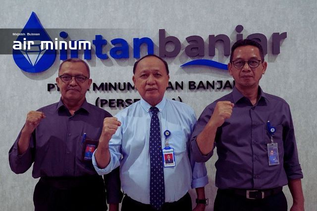 Perubahan status badan hukum menjadi tantangan bagi PT Air Minum Intan Banjar (Perseroda). (Foto: Majalah Air Minum/Katajari.com)