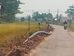 Pemasangan Pipa Air Kawasan Tembikar Hampir Selesai