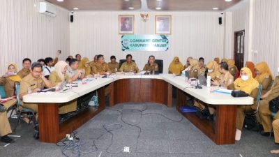 Kabupaten Banjar Bersama Kominfo RI Rapat Evaluasi Program Smart City