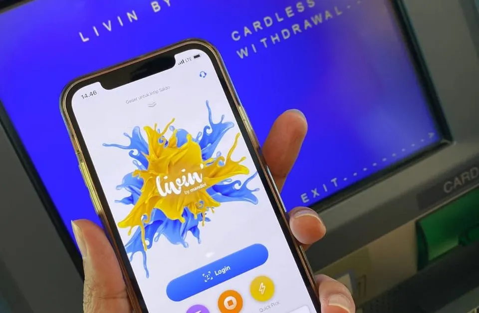 Ilustrasi Cara mudah bayar tagihan PT Air Minum Intan Banjar (Perseroda) melalui aplikasi Livin by Bank Mandiri. (Foto: Duniafintech.com)