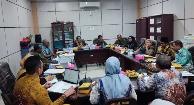 Rapat Dengar Pendapat (RDP) Komisi IV dengan RSUD Ratu Zalecha Martapura, Kamis (4/1/2024). (Foto: Humas RSUD Ratu Zalecha Martapura/Katajari.com)