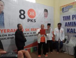 Partai Keadilan Sejahtera Usung Dokter Milhan di Kabupaten Tapin