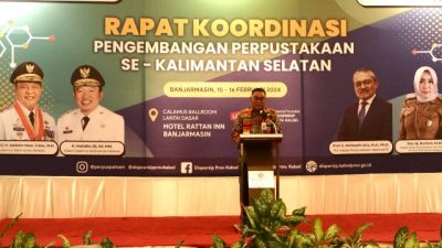 Rapat Koordinasi Pengembangan Perpustakaan se Kalsel