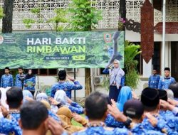 Hari Bakti Rimbawan ke 41, Paman Birin: Terus Gelorakan Gerakan Revolusi Hijau