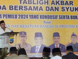 Syukuran, Aman dan Kondusif Pemilu 2024 di Kalsel