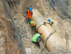 Pasca Perbaikan Pipa Transmisi Mandikapau, Dimulai Tahap Uji Coba Distribusi