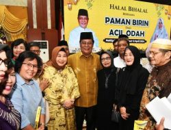 Paman Birin dan Acil Odah Halalbihalal Jajaran Puskesmas