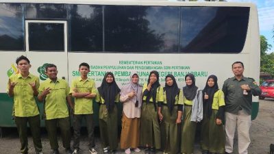 Kenalkan Dunia Kerja, SMK-PP Kementan di Banjarbaru Magangkan Siswa Ke Iduka