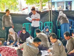 Karyawan PT Air Minum Intan Banjar Kurbankan Empat Ekor Sapi