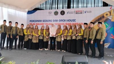 Yayasan Abdul Azis Halaby Bangun Gedung Baru Bertingkat di SD Al Halaby Islamic School