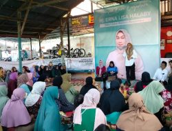 Warga Kelurahan Guntung Payung Antusias Silaturahmi Calon Pemimpinnya, Lisa Halaby