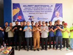 Ikhwansyah Membuka Resmi Kejuaraan Tenis Meja Digelar di PT Air Minum Intan Banjar