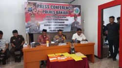 Polres Banjar Musnahkan Sabu Senilai Ratusan Juta Rupiah