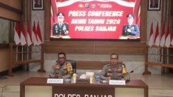 Kasus Kriminal 2024 di Kabupaten Banjar Menurun Dibanding 2023