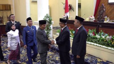 Sidang Paripurna DPRD Kabupaten Tabalong Menetapkan Bupati dan Wakil Bupati Terpilih