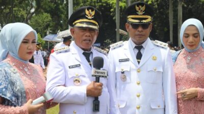 Presiden Prabowo Melantik Muhammad Rusli dan Syairi Mukhlis Sebagai Bupati dan Wakil Bupati Kotabaru