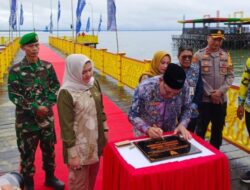 Peresmian Dermaga Terpadu Kelurahan Kotabaru Hilir Kecamatan Pulau Laut Sigam