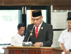 Syairi Mukhlis Menyampaikan Tiga Raperda ke DPRD Kotabaru