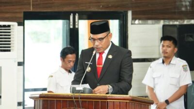 Syairi Mukhlis Menyampaikan Tiga Raperda ke DPRD Kotabaru