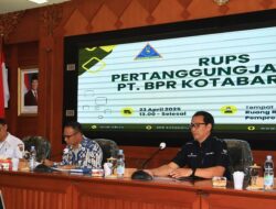 Wakil Bupati Kotabaru Hadiri RUPS Pertanggungjawaban PT BPR Kotabaru 2024